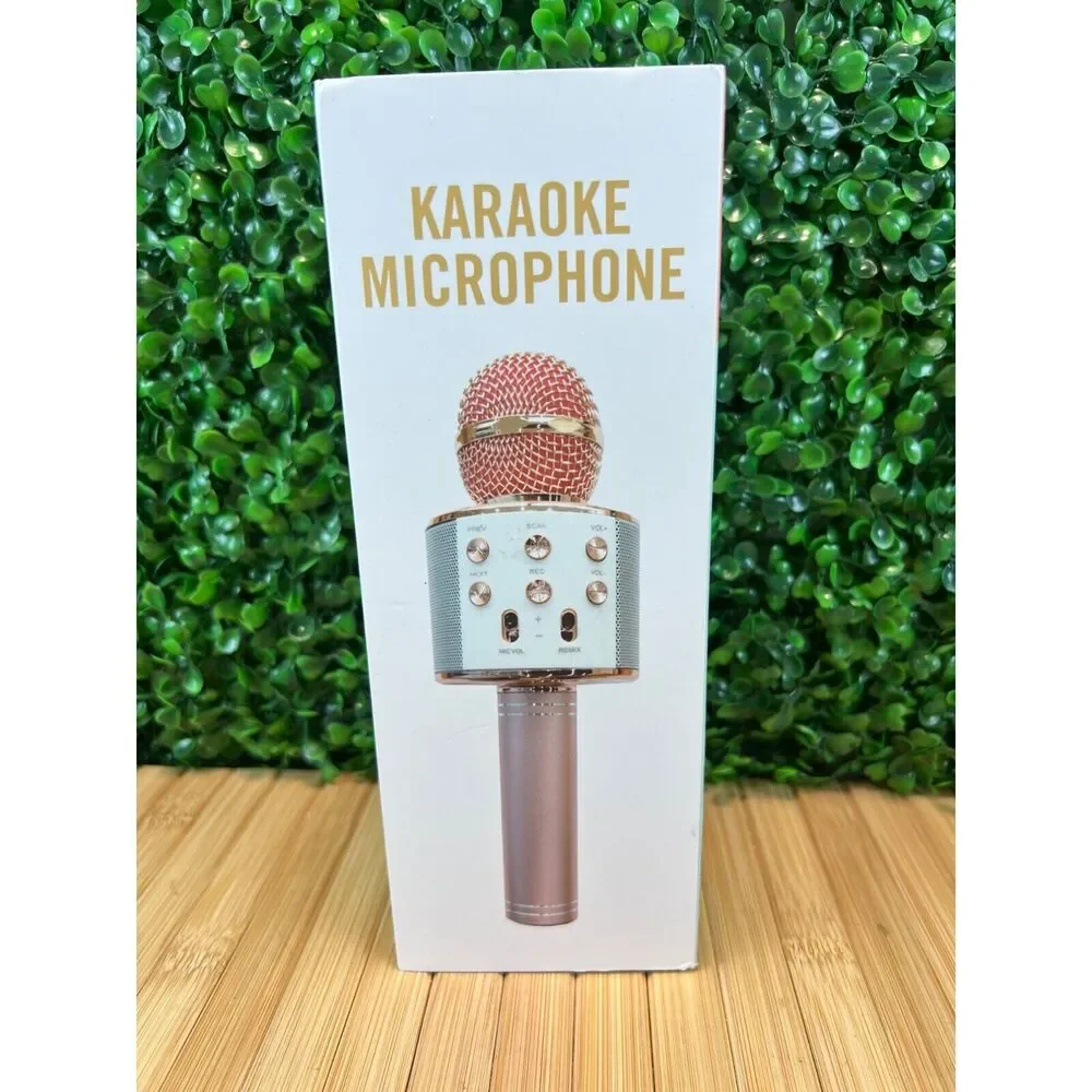 NIB Karaoke Bluetooth Wireless Microphone New In The Box Great Kids Gift music